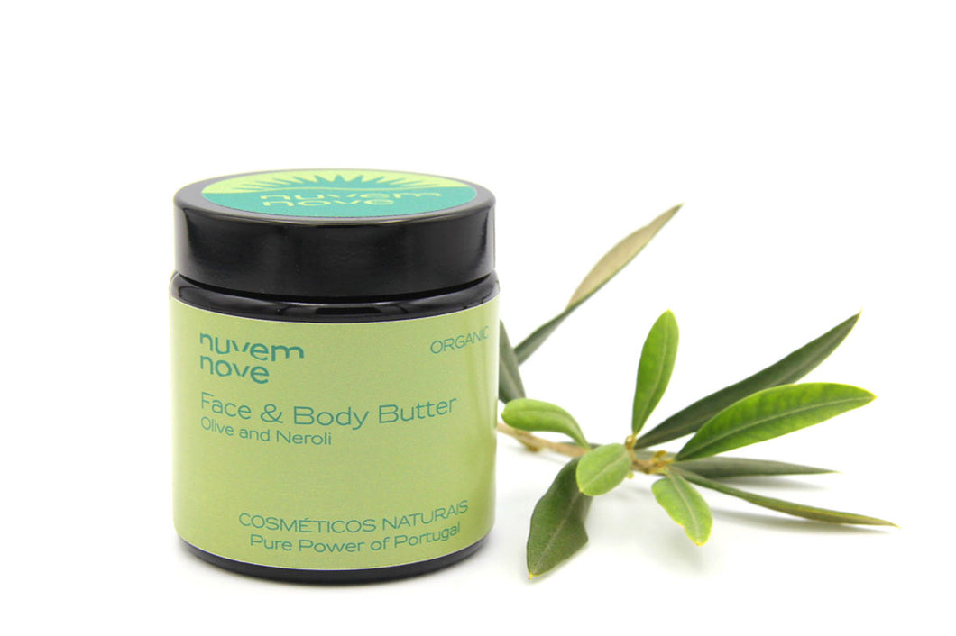 Face & Body Butter – Olive and Neroli – organic